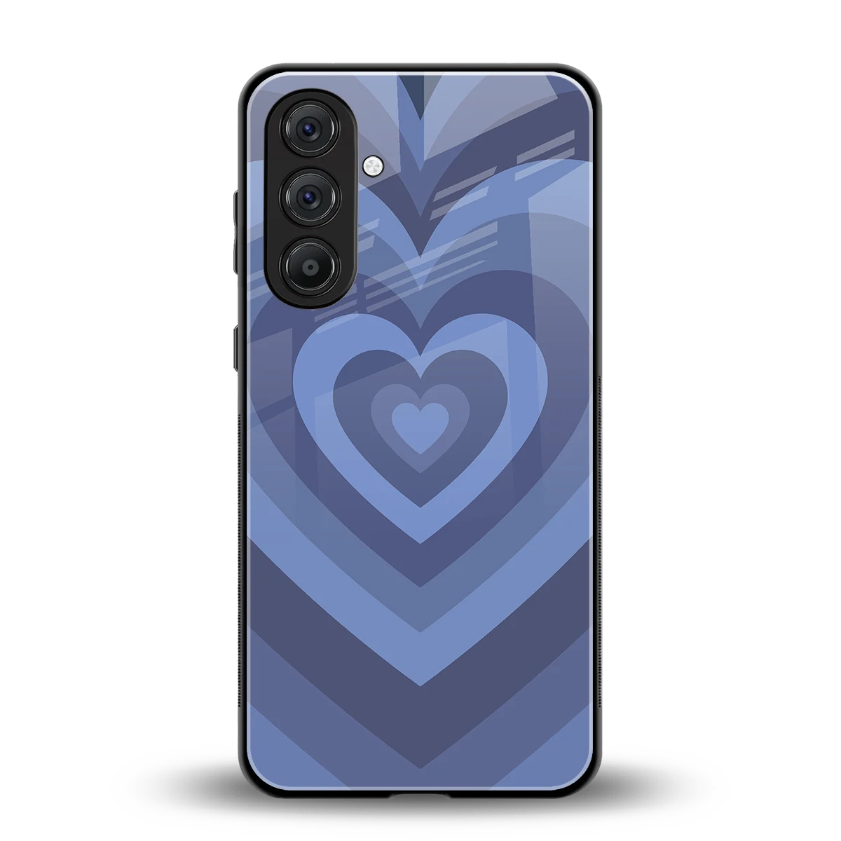 Y2K Yankees Blue Hearts back phone cover | glass case for samsung galaxy m36 5g