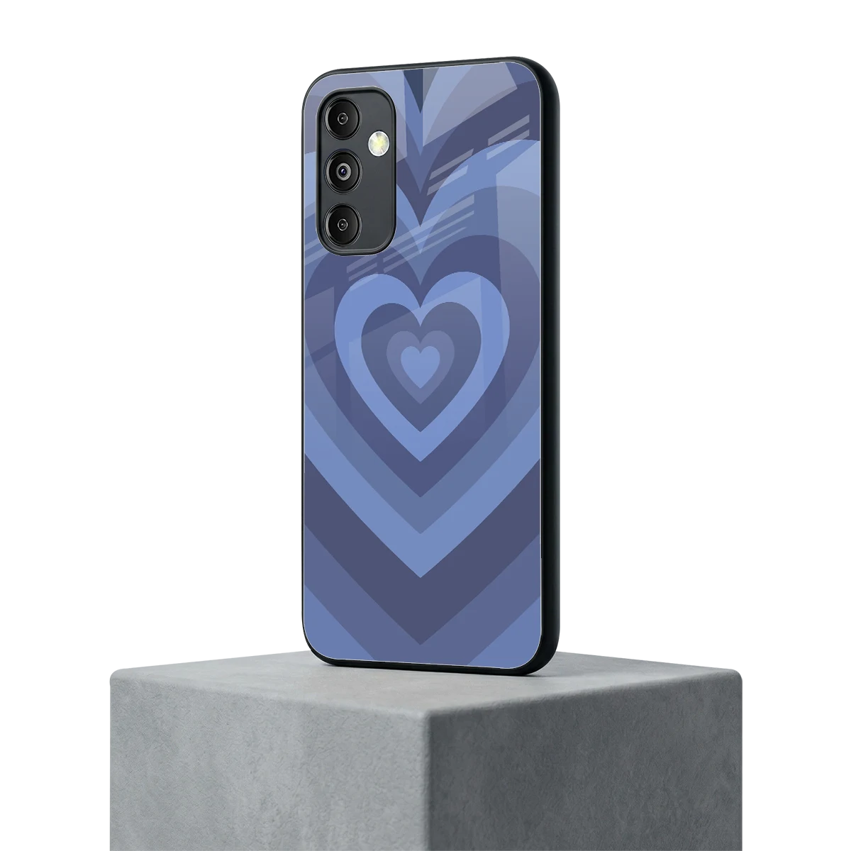 Y2K Yankees Blue Hearts samsung galaxy m14 5g mobile cover | shockproof glass phone case