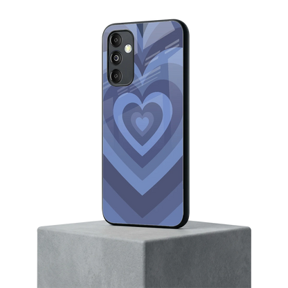 Y2K Yankees Blue Hearts samsung galaxy m14 5g mobile cover | shockproof glass phone case
