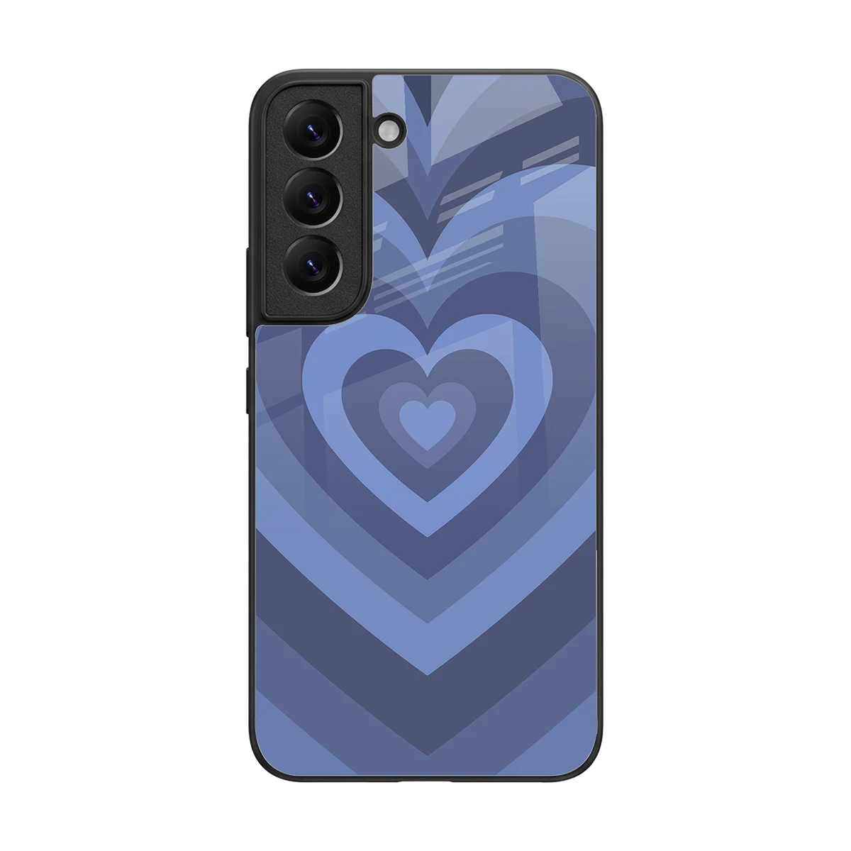 Y2K Yankees Blue Hearts back phone cover | glass case for samsung galaxy s22