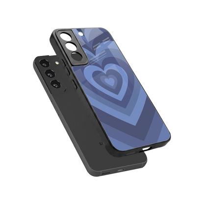 Y2K Yankees Blue Hearts sleek samsung galaxy s22 cover with tempered glass back and TPU edges