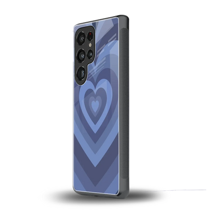 Y2K Yankees Blue Hearts samsung galaxy s25 ultra mobile cover | shockproof glass phone case