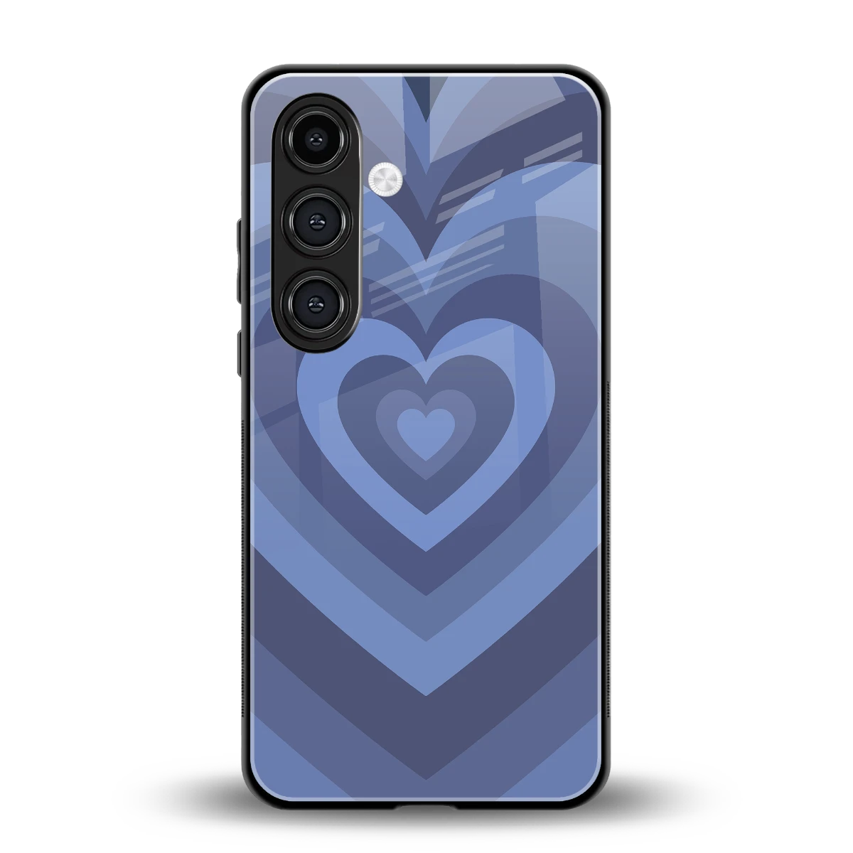 Y2K Yankees Blue Hearts back phone cover | glass case for samsung galaxy s25 fe