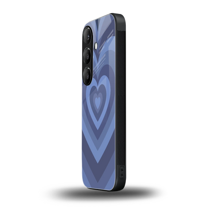 Y2K Yankees Blue Hearts samsung galaxy s25 fe mobile cover | shockproof glass phone case