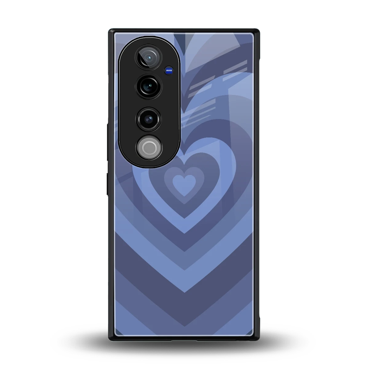 Y2K Yankees Blue Hearts back phone cover | glass case for vivo v40 pro