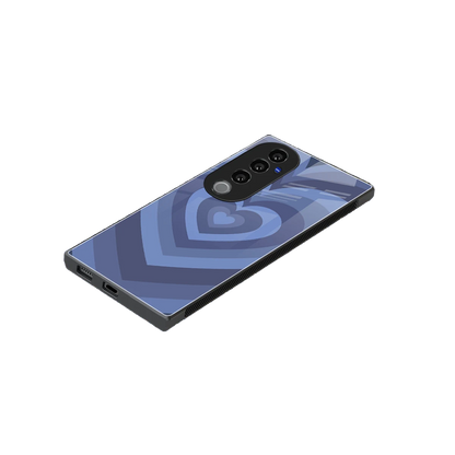 Y2K Yankees Blue Hearts stylish phone case for vivo v40 pro | glossy glass and slim fit