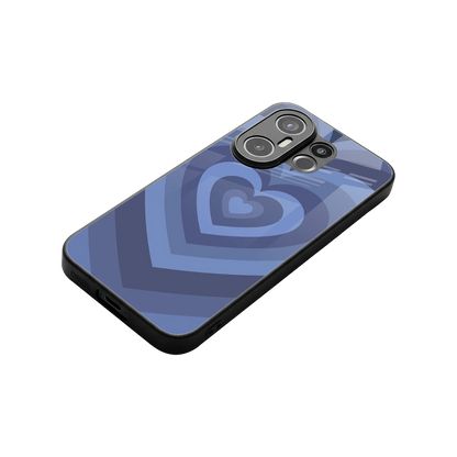 Y2K Yankees Blue Hearts stylish phone case for vivo x200 fe | glossy glass and slim fit