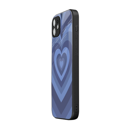 Y2K Yankees Blue Hearts iphone 12 mobile cover | shockproof glass phone case