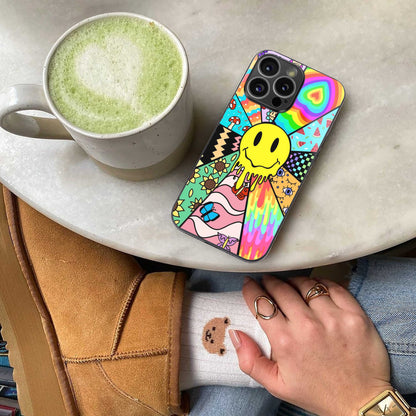Y2K Doodle Phone Case for Iphone 13 | Glass Case
