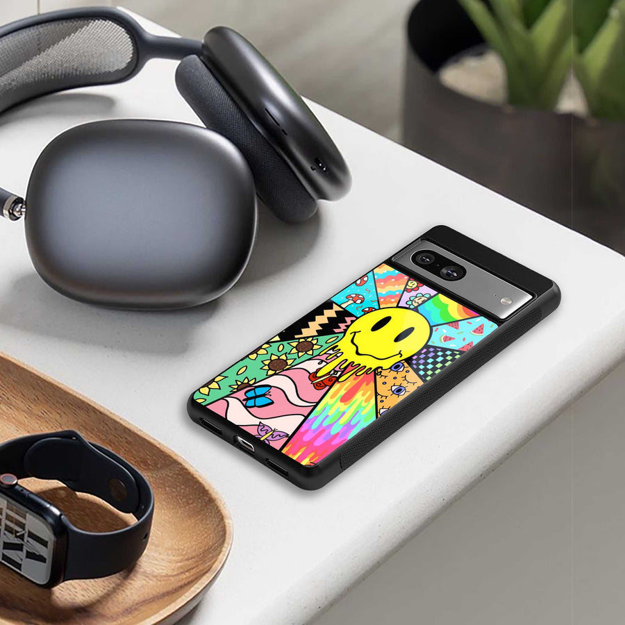Y2K Doodle Phone Case for Iphone 13 | Glass Case