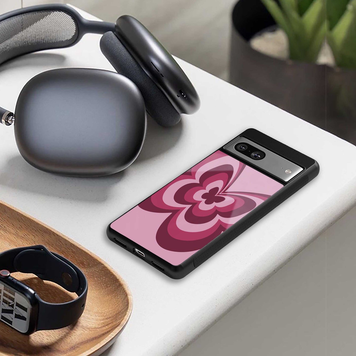 Y2K Magenta Butterfly Phone Case for Iphone 16 | Glass Case