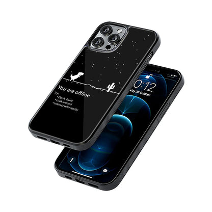 Protective Glass Back Phone Case Compatible with iPhone, Samsung, OnePlus, Pixel & More
