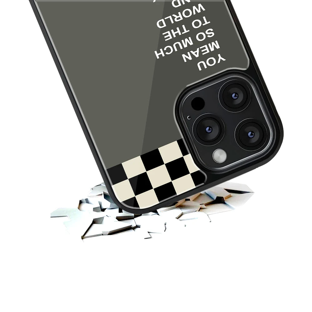 Durable Glass Back Mobile Case for iPhone, Samsung, OnePlus, Google Pixel, Redmi, Vivo, Oppo