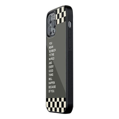 Trendy Glass Back Mobile Case for iPhone, Samsung, Redmi, OnePlus, Google Pixel, Motorola