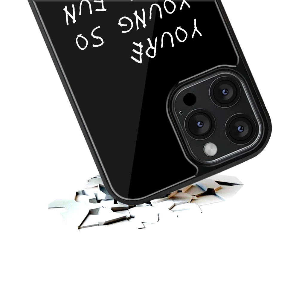 Durable Glass Back Mobile Case for iPhone, Samsung, OnePlus, Google Pixel, Redmi, Vivo, Oppo