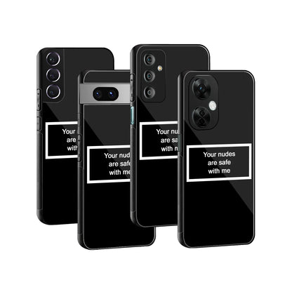Stylish Glass Back Case for All Smartphones iPhone, Samsung, OnePlus, Pixel, Redmi, Oppo, Vivo, Motorola