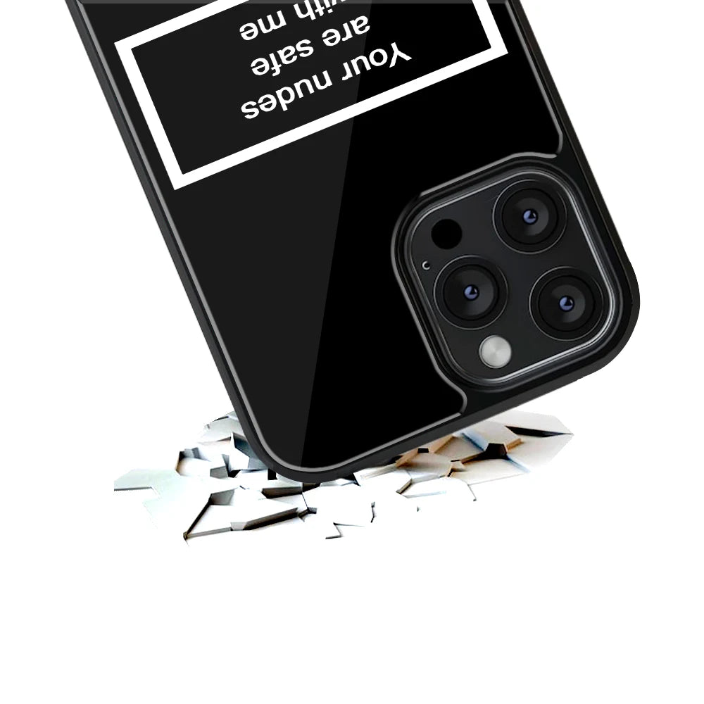 Durable Glass Back Mobile Case for iPhone, Samsung, OnePlus, Google Pixel, Redmi, Vivo, Oppo