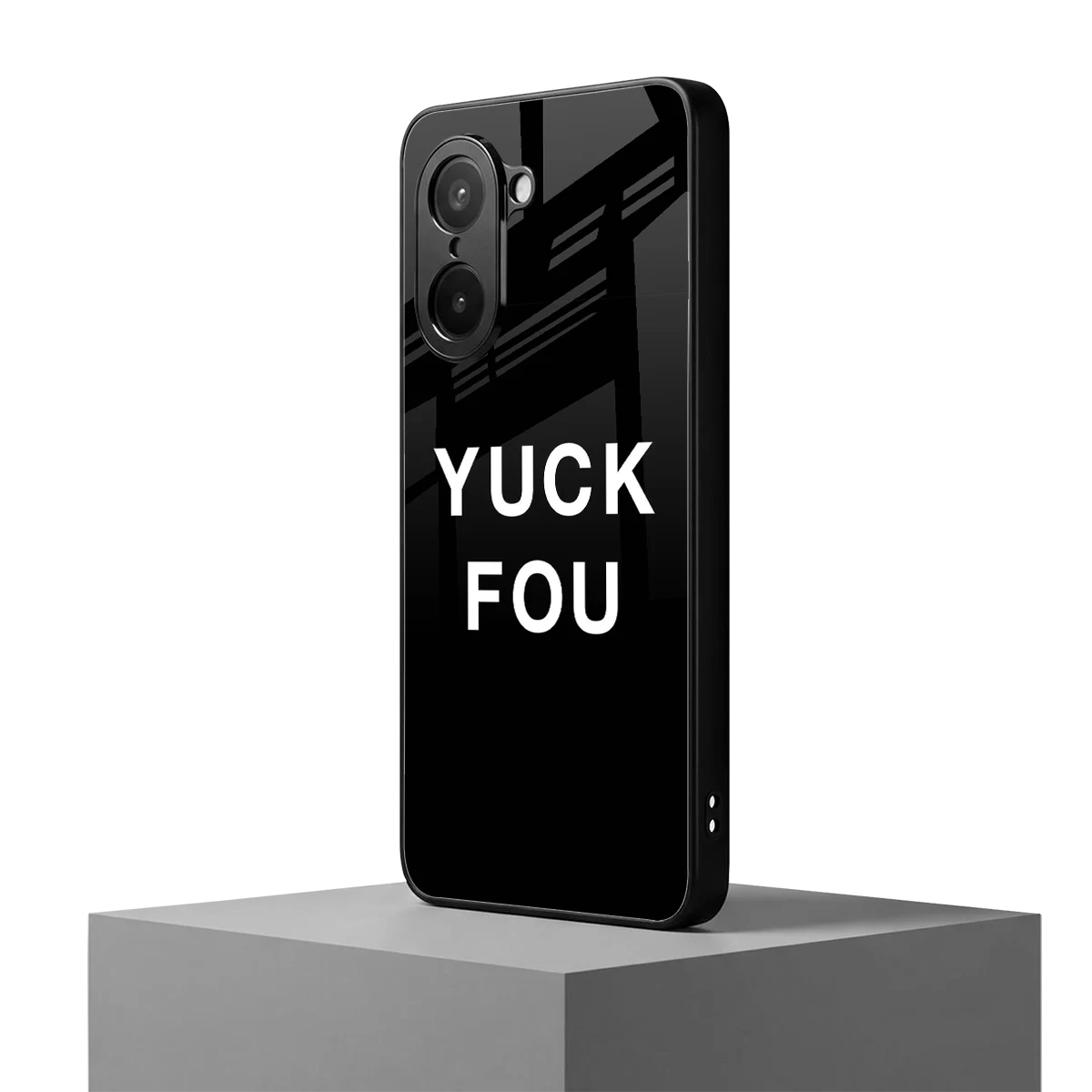 Yuck Fou oneplus nord ce5 5g mobile cover | shockproof glass phone case
