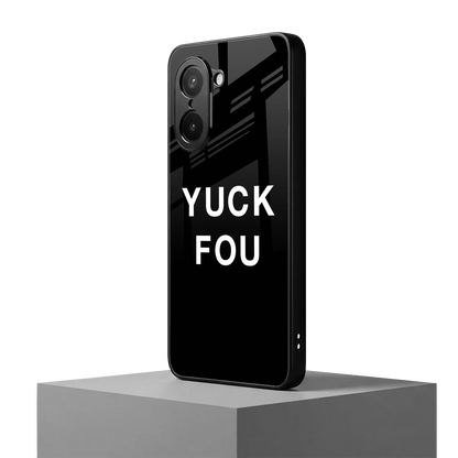 Yuck Fou oneplus nord ce5 5g mobile cover | shockproof glass phone case