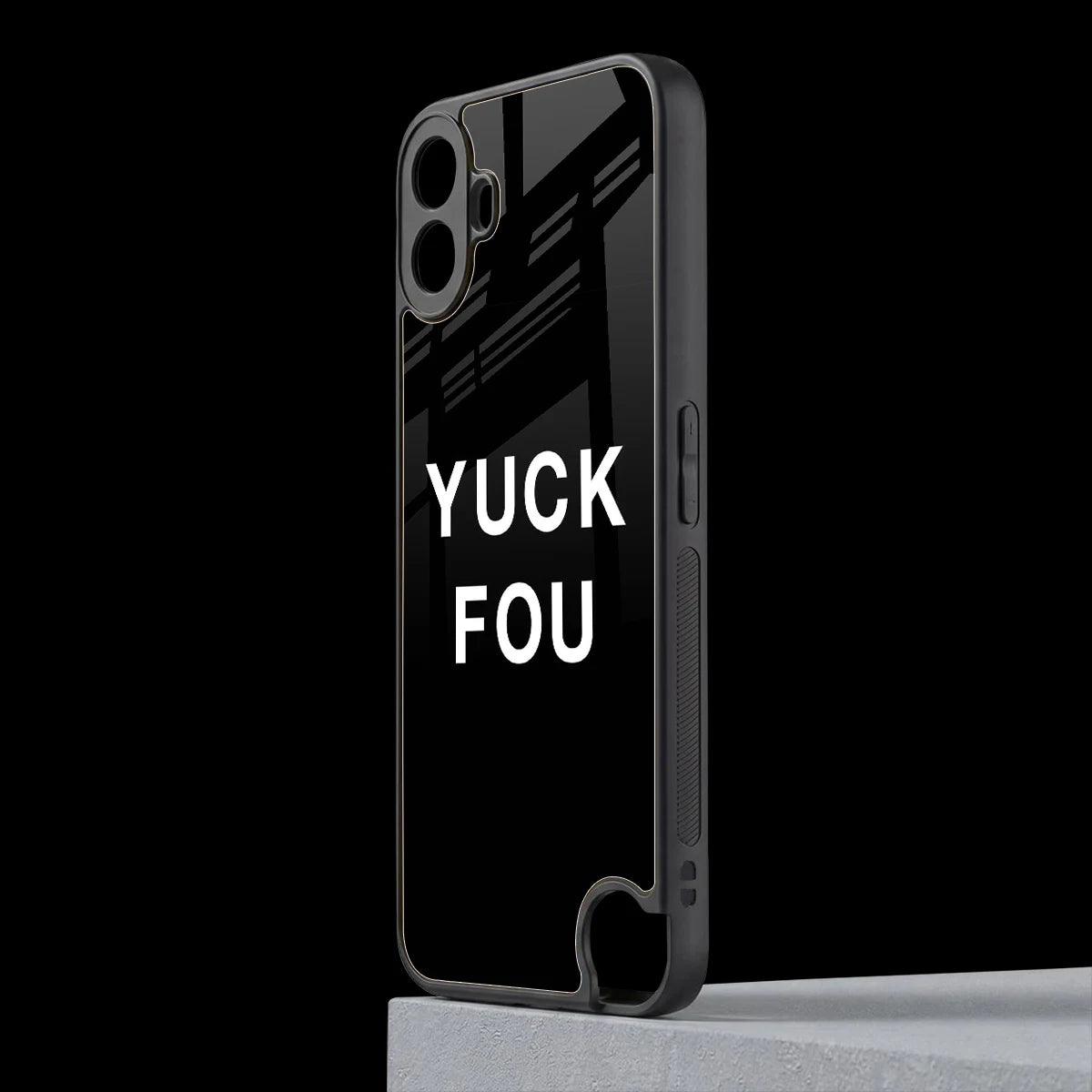 Yuck Fou cmf nothing phone 1 mobile cover | shockproof glass phone case