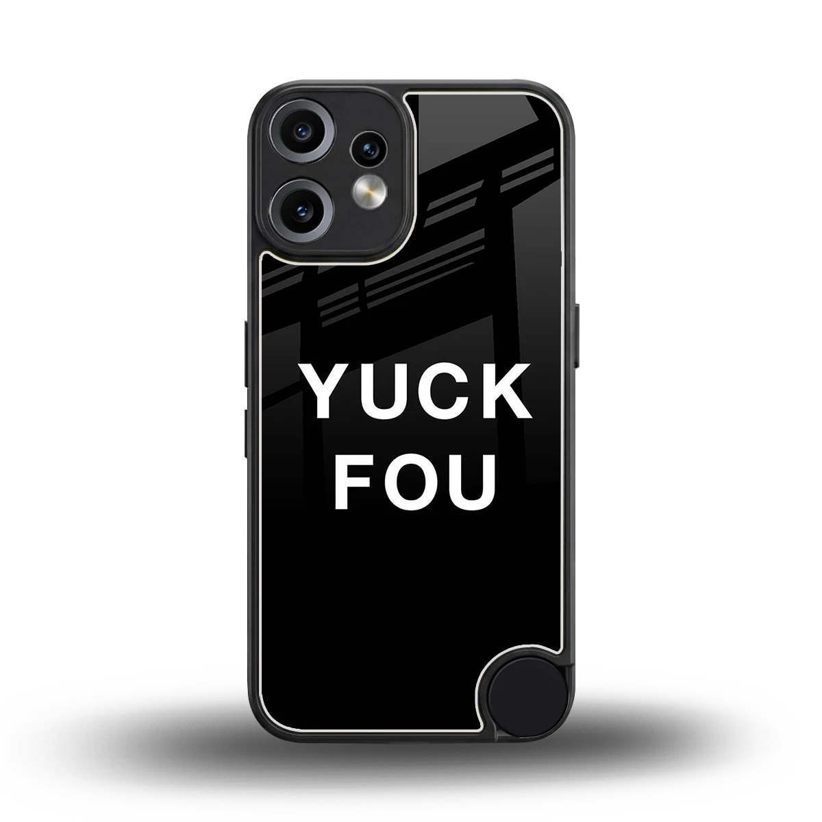 Yuck Fou back phone cover | glass case for cmf nothing phone 2 pro