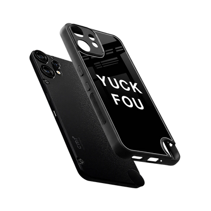 Yuck Fou sleek cmf nothing phone 2 pro cover with tempered glass back and TPU edges