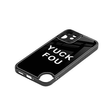 Yuck Fou stylish phone case for cmf nothing phone 2 pro | glossy glass and slim fit