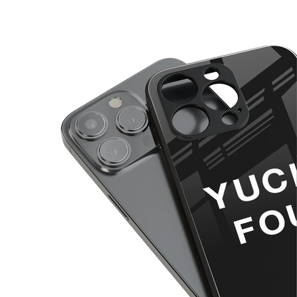 Yuck Fou stylish phone case for iPhone 16 | glossy glass and slim fit
