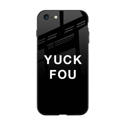 Yuck Fou back phone cover | glass case for iphone 6s plus