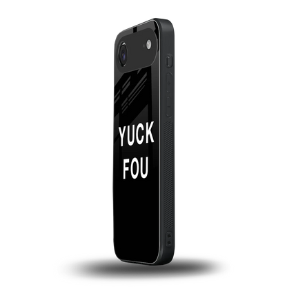 Yuck Fou iphone air mobile cover | shockproof glass phone case