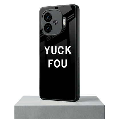 Yuck Fou iqoo neo 10r 5g mobile cover | shockproof glass phone case