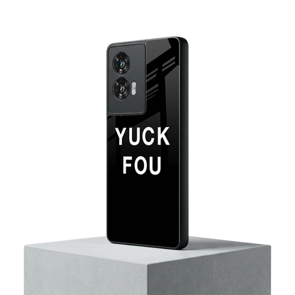 Yuck Fou motorola edge 50 fusion mobile cover | shockproof glass phone case