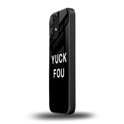 Yuck Fou nothing phone 2 mobile cover | shockproof glass phone case