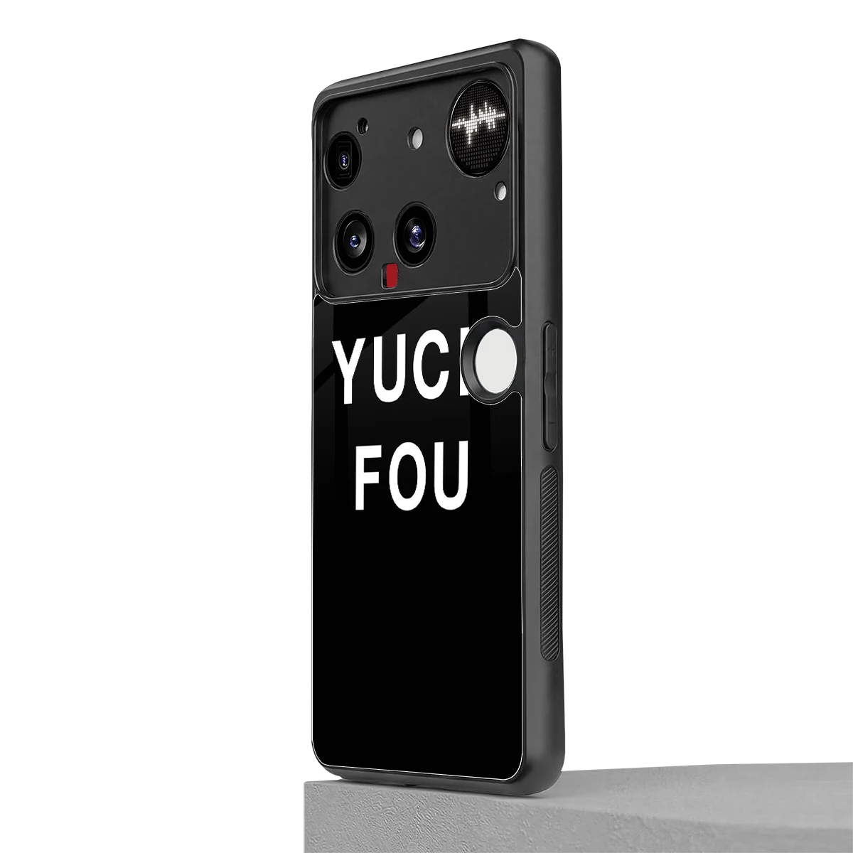 Yuck Fou nothing phone 3 mobile cover | shockproof glass phone case