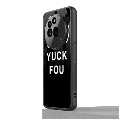 Yuck Fou nothing phone 3a pro mobile cover | shockproof glass phone case