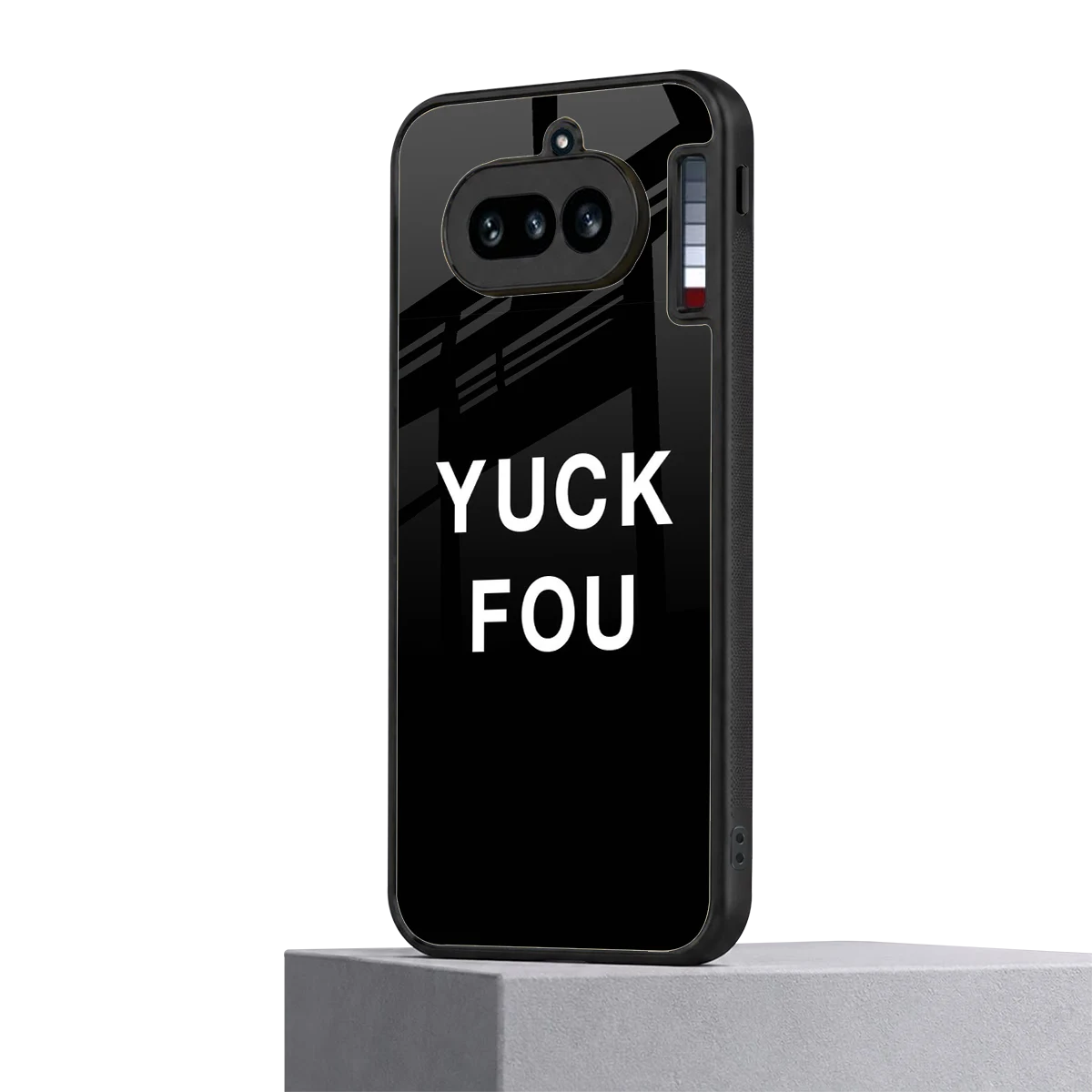 Yuck Fou nothing phone 4a mobile cover | shockproof glass phone case