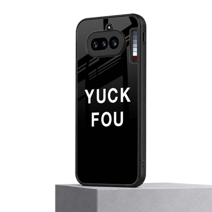 Yuck Fou nothing phone 4a mobile cover | shockproof glass phone case