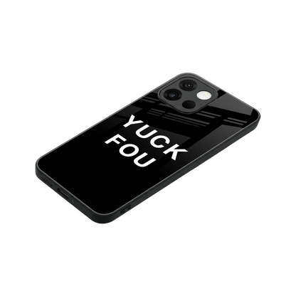 Yuck Fou stylish phone case for oneplus 13s | glossy glass and slim fit