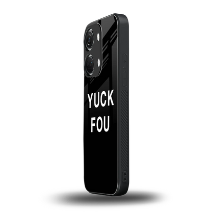 Yuck Fou oneplus nord 3 mobile cover | shockproof glass phone case