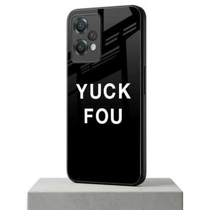 Yuck Fou oneplus nord ce 2 lite mobile cover | shockproof glass phone case