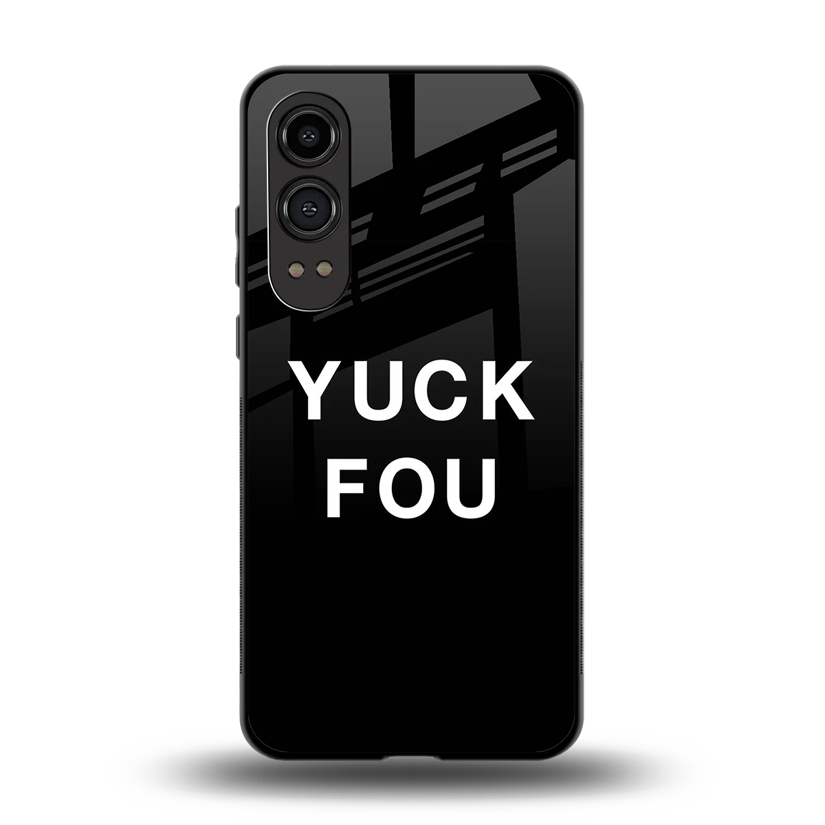 Yuck Fou back phone cover | glass case for oneplus nord ce 4 lite