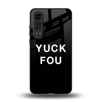 Yuck Fou back phone cover | glass case for oneplus nord ce 4 lite