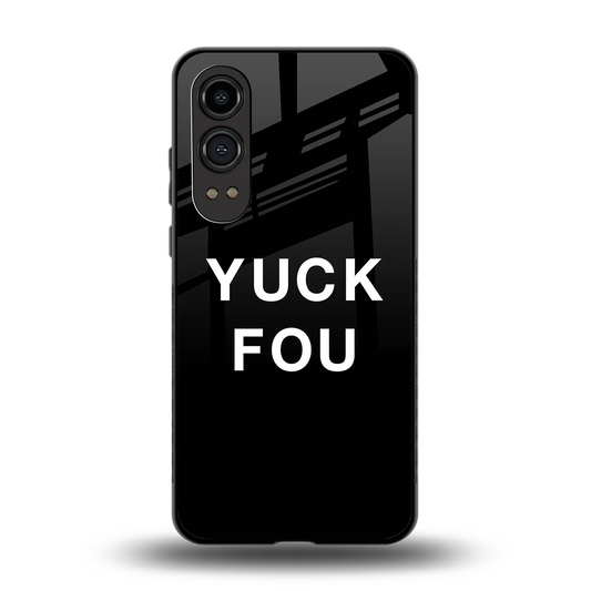 Yuck Fou back phone cover | glass case for oneplus nord ce 4 lite