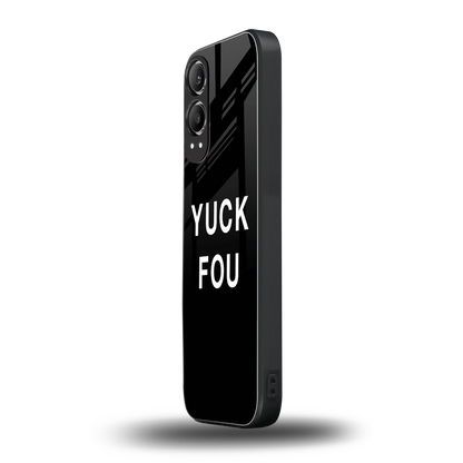 Yuck Fou oneplus nord ce 4 lite mobile cover | shockproof glass phone case