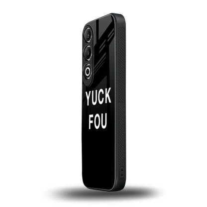 Yuck Fou oneplus nord ce 4 mobile cover | shockproof glass phone case