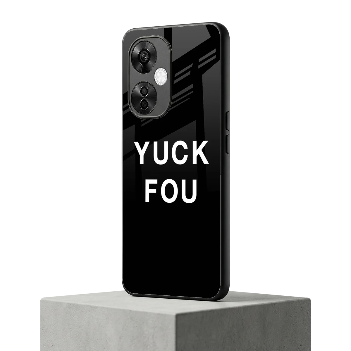 Yuck Fou oneplus nord ce 3 lite mobile cover | shockproof glass phone case