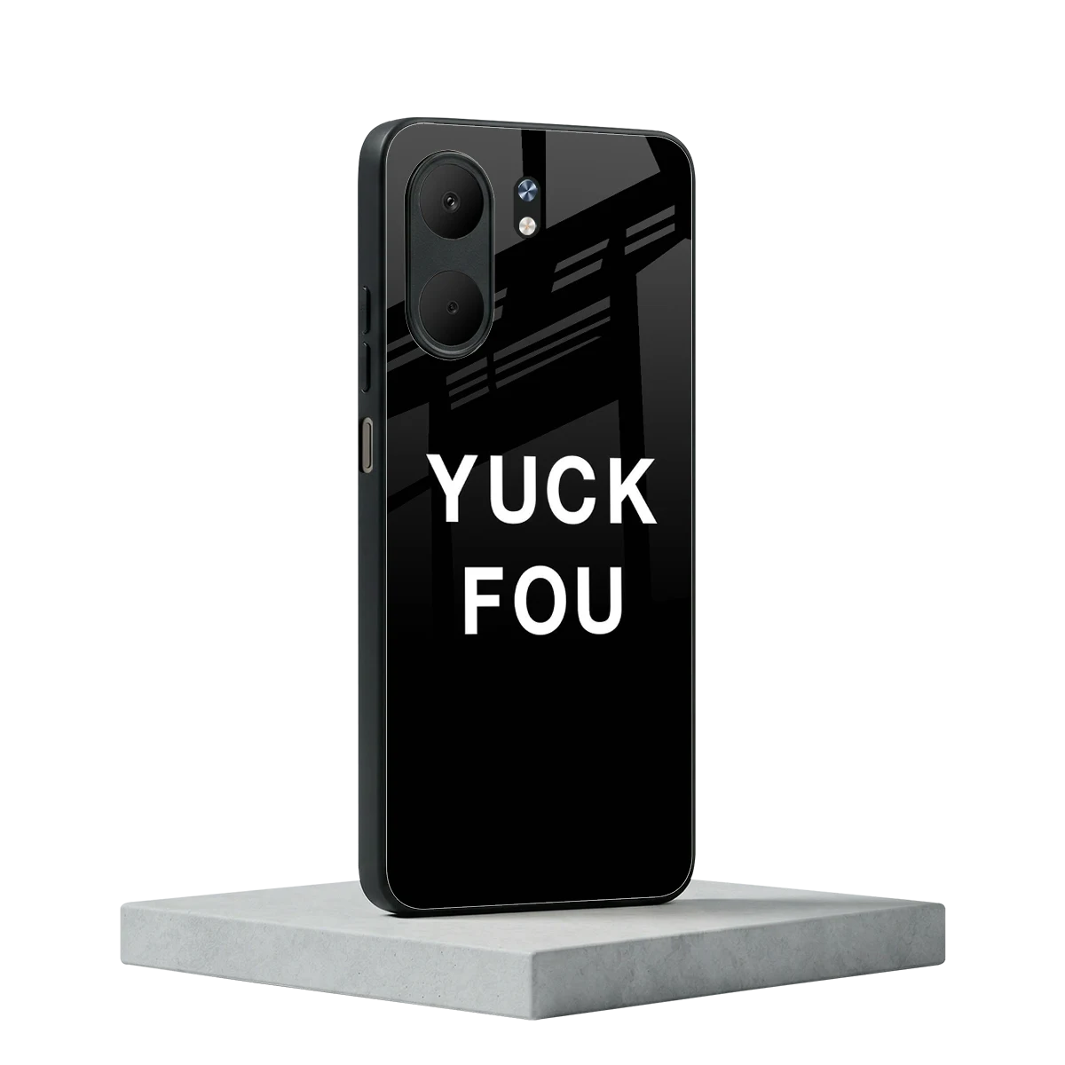 Yuck Fou oppo a5x 5g mobile cover | shockproof glass phone case