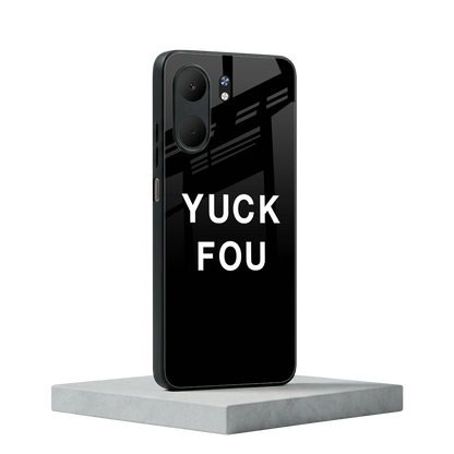 Yuck Fou oppo a5x 5g mobile cover | shockproof glass phone case