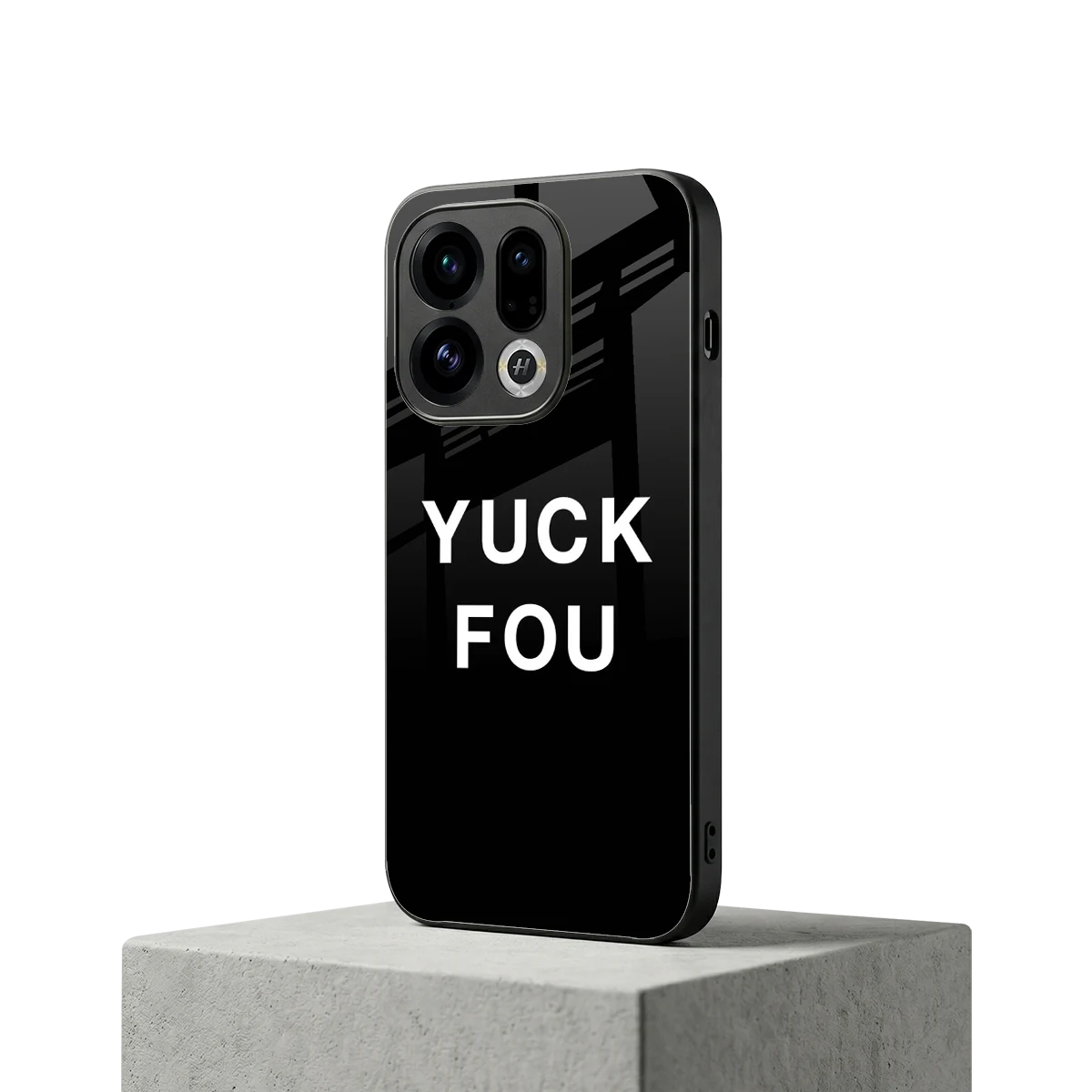 Yuck Fou oppo find x9 mobile cover | shockproof glass phone case