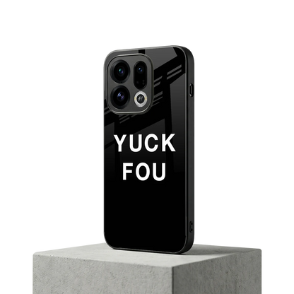 Yuck Fou oppo find x9 mobile cover | shockproof glass phone case
